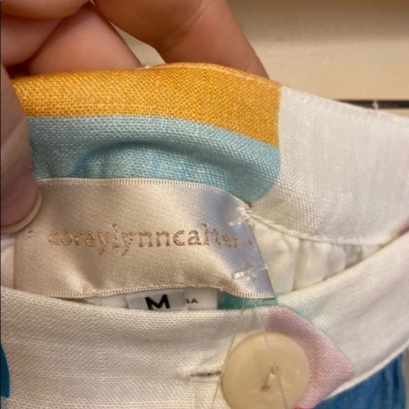 ANTHRO linen and lined skirt - Picture 6 of 6